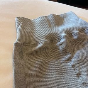 Ribbed free people workout leggings